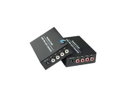 Audio 4 Channel To Fiber Converter 20KM