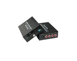 Audio 4 Channel To Fiber Converter 20KM