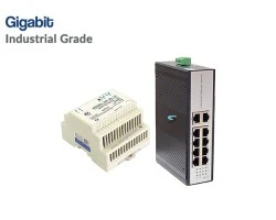 Gigabit Induatrial Switch HUB 10 LAN (Full)