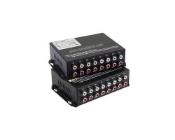 Audio 16 Channel To Fiber Converter 20KM