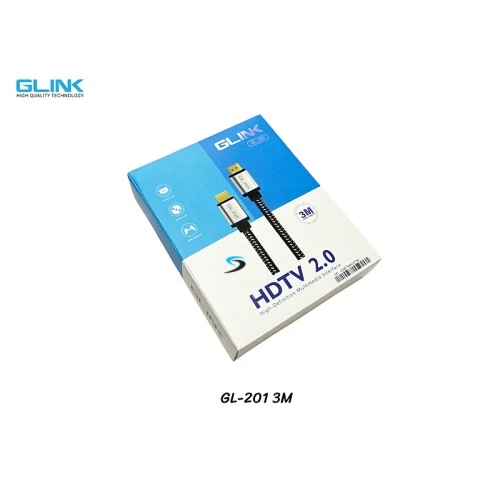 สาย HDMI 4K@60Hz GLINK รุ่น GL-201 ยาว 3 เมตร