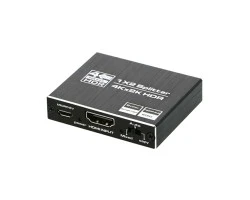 Mini Active HDMI Splitter 1X2 เวอร์ชั่น 2.0 4K@60Hz