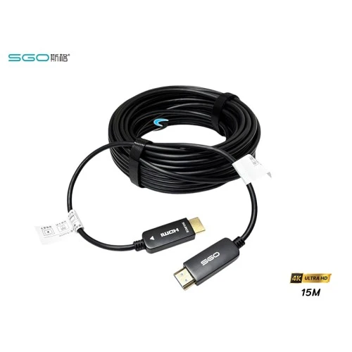 สาย HDMI ไฟเบอร์ออฟติก SGO 4K@60Hz ยาว 15 เมตร