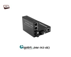 Gigabit Media Converter 1X2 Port SM BIDI 3KM