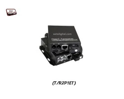 PCM Voice 2 Phone + 1 LAN 10/100 To Fiber Optic