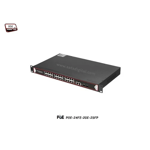 POE Switch 24FE POE /100 + 2GE + 1SFP (Rack)
