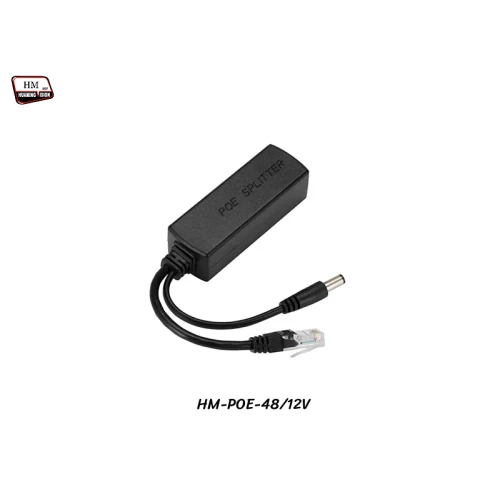 Active PoE Splitter 10/100M 48V To 12V