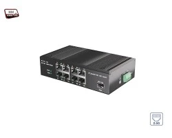Industrial Switch 2.5G 8 Port + 10G SFP Port Uplink