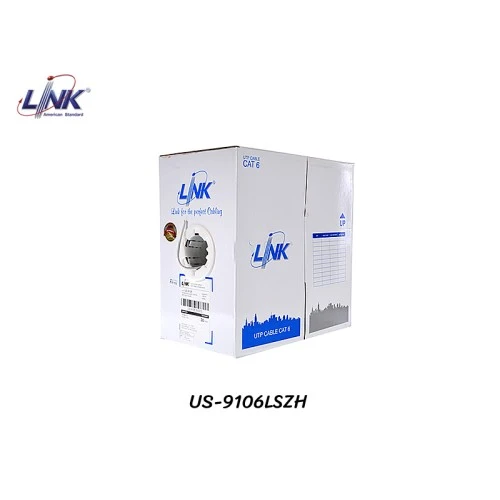 สายแลน Cat6 305 เมตร LINK รุ่น US-9106LSZH