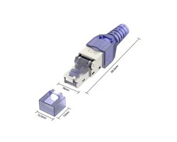 หัวแลน Cat7 FTP สำหรับสายแบบมีชีลด์