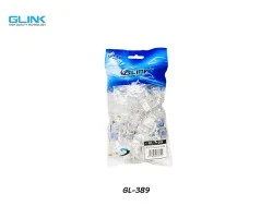 หัวแลน CAT6 UTP แบบทะลุ GLINK รุ่น GL-389 [100 ตัว]