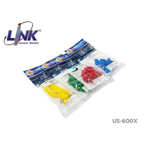 ยางครอบหัวแลน CAT5E LINK รุ่น US-600X (10 ชิ้น)