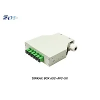 DIN Rail Terminal Box SC/APC Indoor 6 Core DIN Rail Terminal Box SC/APC Indoor 6 Core
