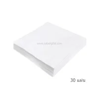 กระดาษเช็ดสายไฟเบอร์ออฟติก แพ็ค 30 ชิ้น กระดาษเช็ดสายไฟเบอร์ออฟติก แพ็ค 30 ชิ้น