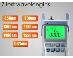 Optical Power Meter รุ่น AUA-9A + VFL 10mW 