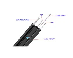 สายไฟเบอร์ออฟติก 2 Core SM OWIRE ยาว 1000 เมตร