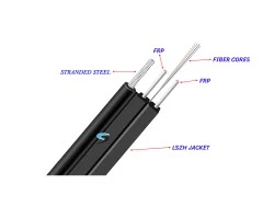 สายไฟเบอร์ออฟติก 4 Core SM OWIRE ยาว 1000 เมตร