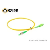 Patch Cord SC-FC (APC) SM Simplex ยาว 1 เมตร Patch Cord SC-FC (APC) SM Simplex ยาว 1 เมตร