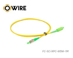 Patch Cord SC-FC (APC) SM Simplex ยาว 1 เมตร