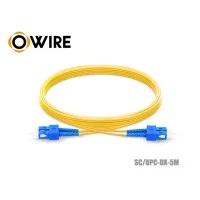 Patch Cord SC-SC (UPC) SM Duplex ยาว 5 เมตร Patch Cord SC-SC (UPC) SM Duplex ยาว 5 เมตร