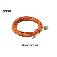 Patch Cord SC-LC MM OM2 Duplex ยาว 10 เมตร Patch Cord SC-LC MM OM2 Duplex ยาว 10 เมตร