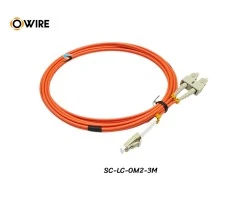 Patch Cord SC-LC MM OM2 Duplex ยาว 3 เมตร