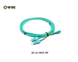 Patch Cord SC-LC MM OM3 Duplex ยาว 3 เมตร