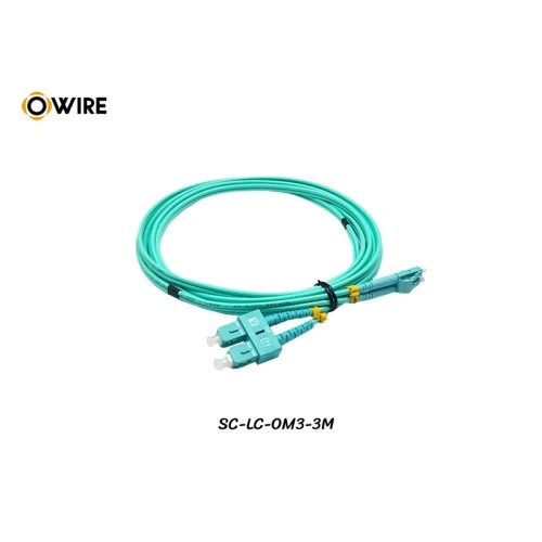 Patch Cord SC-LC MM OM3 Duplex ยาว 3 เมตร