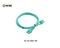 Patch Cord SC-SC MM OM3 Duplex ยาว 3 เมตร
