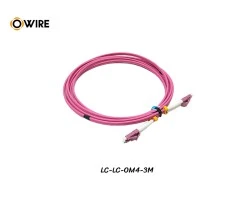 Patch Cord LC-LC MM OM4 Duplex ยาว 3 เมตร