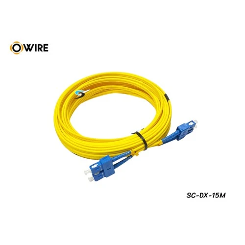 Patch Cord SC-SC (UPC) SM Duplex ยาว 15 เมตร