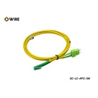 Patch Cord SC-LC (APC) SM Duplex ยาว 3 เมตร Patch Cord SC-LC (APC) SM Duplex ยาว 3 เมตร
