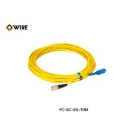 Patch Cord SC-FC (UPC) SM Simplex ยาว 10 เมตร Patch Cord SC-FC (UPC) SM Simplex ยาว 10 เมตร