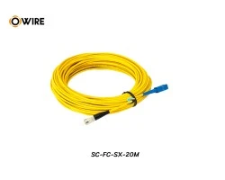 Patch Cord SC-FC (UPC) SM Simplex ยาว 20 เมตร