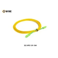 Patch Cord SC-SC (APC) SM Simplex ยาว 5 เมตร Patch Cord SC-SC (APC) SM Simplex ยาว 5 เมตร