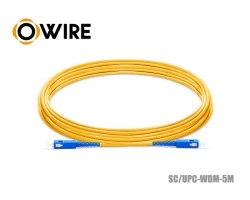 Patch Cord SC-SC (UPC) SM Simplex ยาว 5 เมตร
