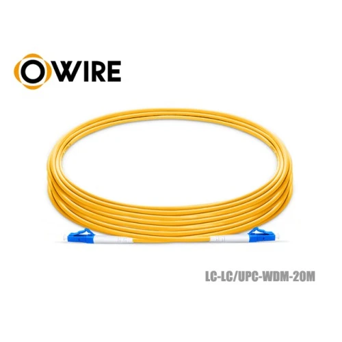 Patch Cord LC-LC (UPC) SM Simplex ยาว 20 เมตร