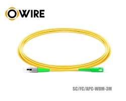 Patch Cord SC-FC (APC) SM Simplex ยาว 3 เมตร