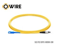 Patch Cord SC-FC (UPC) SM Simplex ยาว 3 เมตร