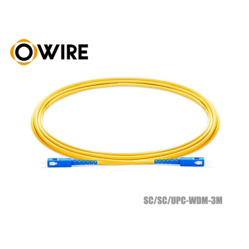 Patch Cord SC-SC (UPC) SM Simplex ยาว 3 เมตร