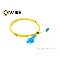 Patch Cord SC-LC (UPC) SM Duplex ยาว 1 เมตร Patch Cord SC-LC (UPC) SM Duplex ยาว 1 เมตร