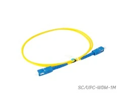 Patch Cord SC-SC (UPC) SM SX [PVC] ยาว 1 เมตร