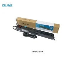 ปลั๊กไฟ 6 ช่อง สำหรับตู้แร็ค GLINK รุ่น GPDU-07K
