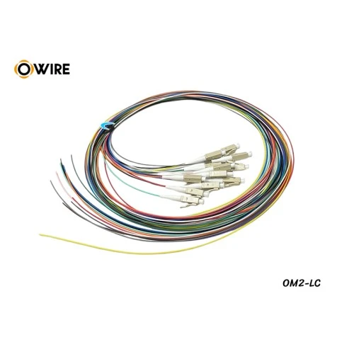 Pigtail 12 Core LC/UPC MM OM2 0.9mm 1.5 เมตร
