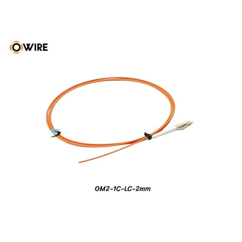 Pigtail 1 Core LC/UPC MM OM2 2mm ยาว 1.5 เมตร