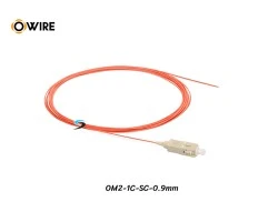 Pigtail 1 Core SC/UPC MM OM2 0.9mm ยาว 1.5 เมตร