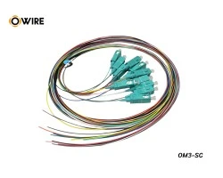 Pigtail 12 Core SC/UPC MM OM3 0.9mm ยาว 1.5 เมตร