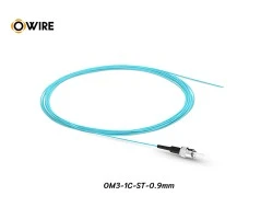 Pigtail 1 Core ST/UPC MM OM3 0.9mm ยาว 1.5 เมตร