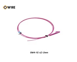 Pigtail 1 Core LC/UPC MM OM4 2mm ยาว 1.5 เมตร