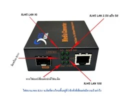 10G SFP+ Port Media Converter รุ่น SDT-SFP-10G